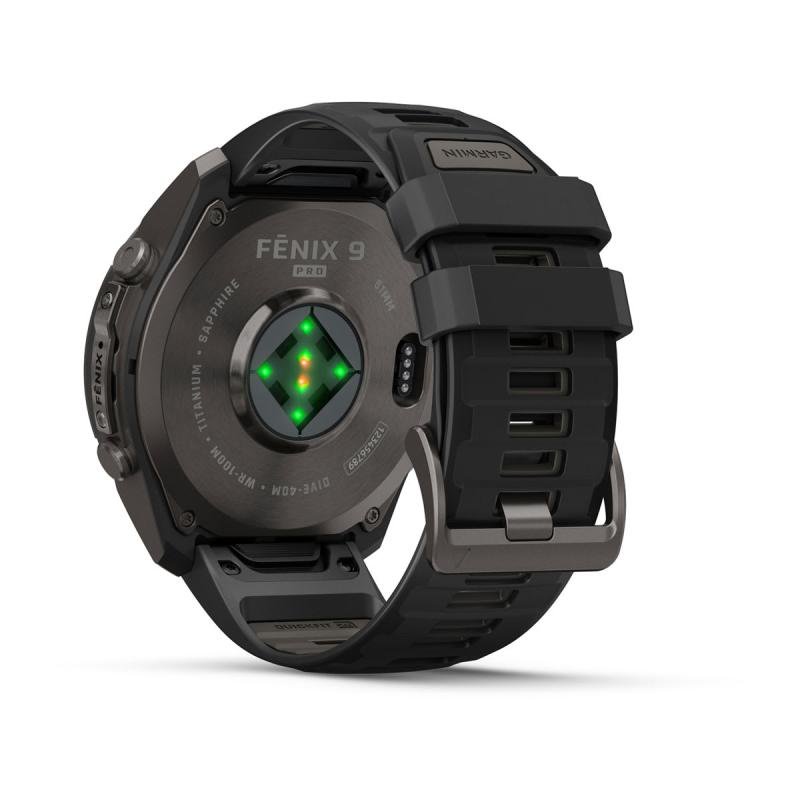 Fenix 9 Pro - 51 mm Amoled Qara (010-04337-16)