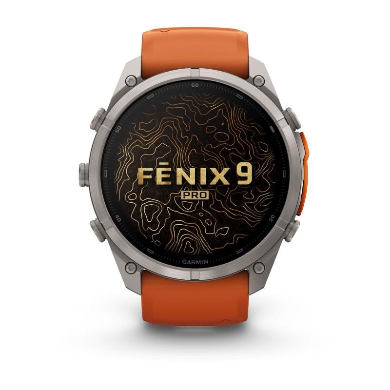 Fenix 9 Pro İnreach - 51 mm Payız Qızılı (010-04337-01)