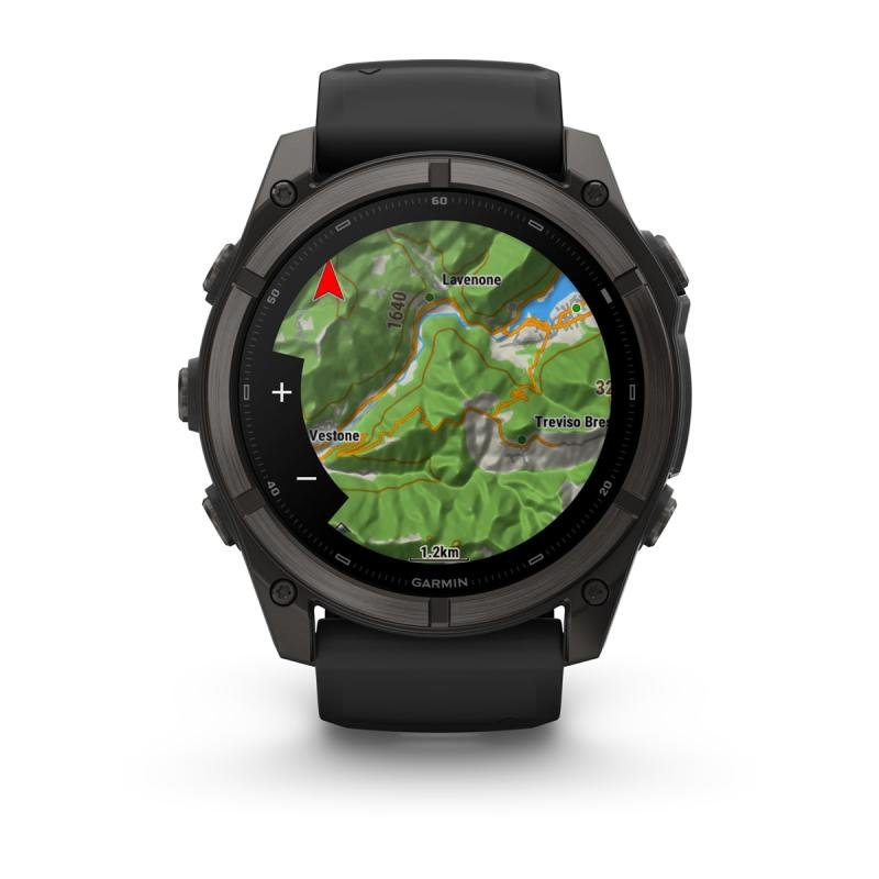 Fenix 9 Standart - 51 mm Qara DLC Titanium (010-04763-11)