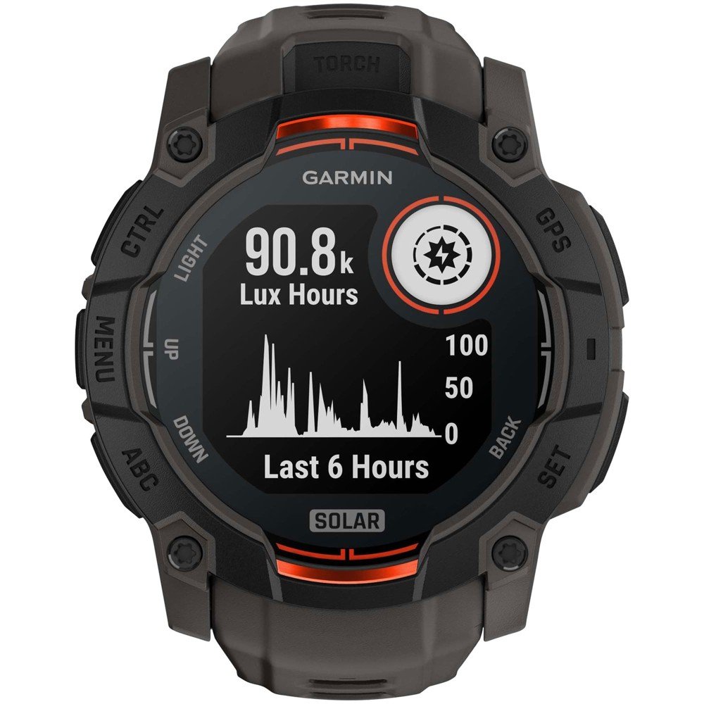 İnstinct 3 Solar (50 mm) Qara (010-02935-00)