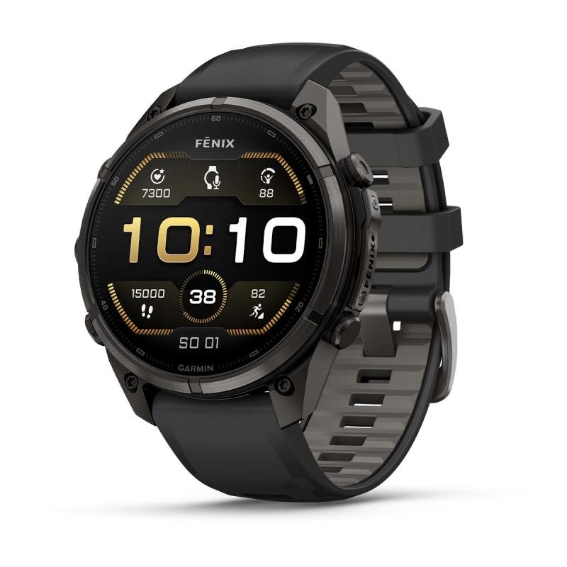 Fenix 9 Pro - 47 mm Amoled Qara (010-04336-16)